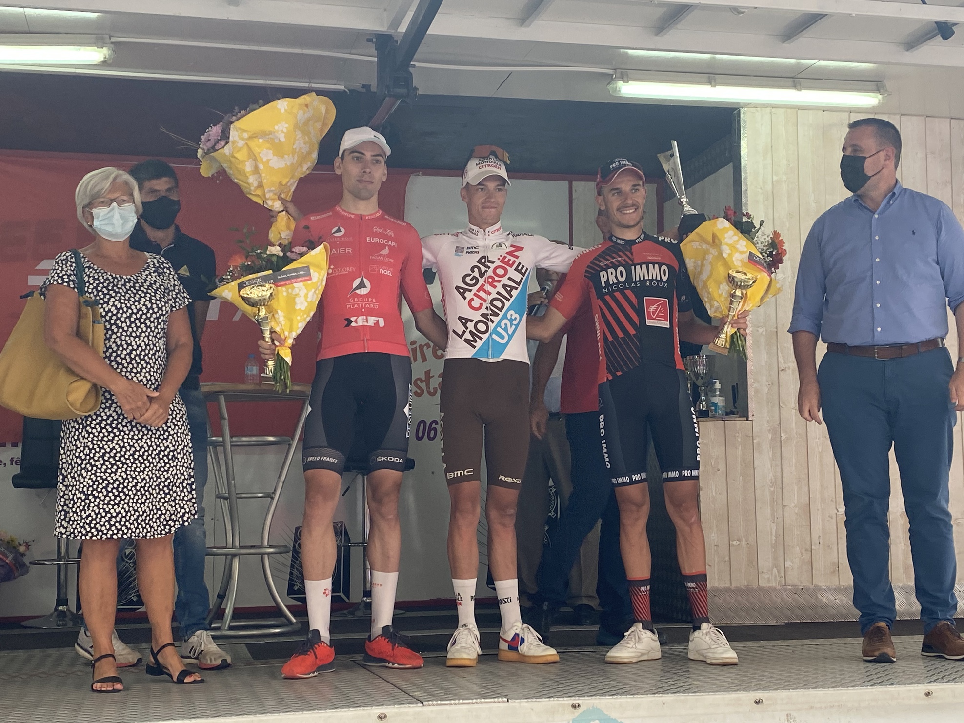 GP cycliste de Cours : Jordan Labrosse, à la maison c'est lui le patron !