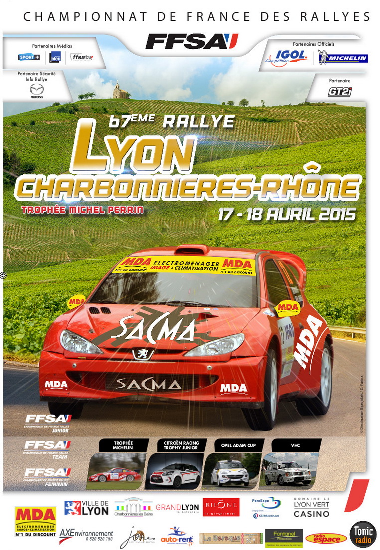 Présentation du rallye Lyon-Charbonnières