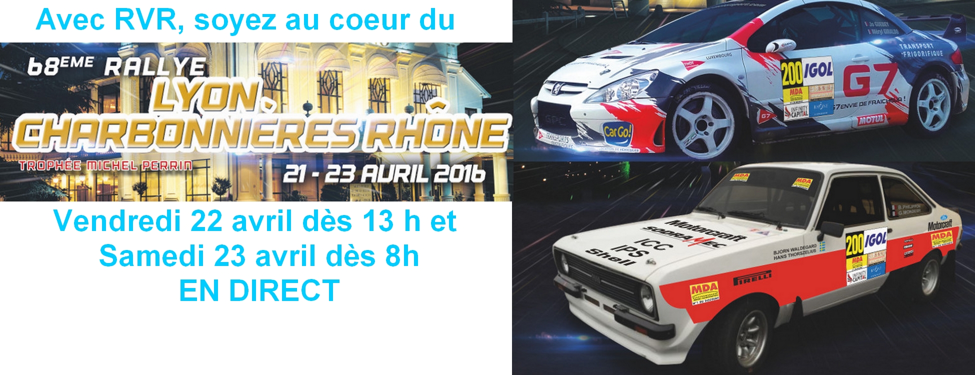 68ème rallye Lyon Charbonnières Rhône