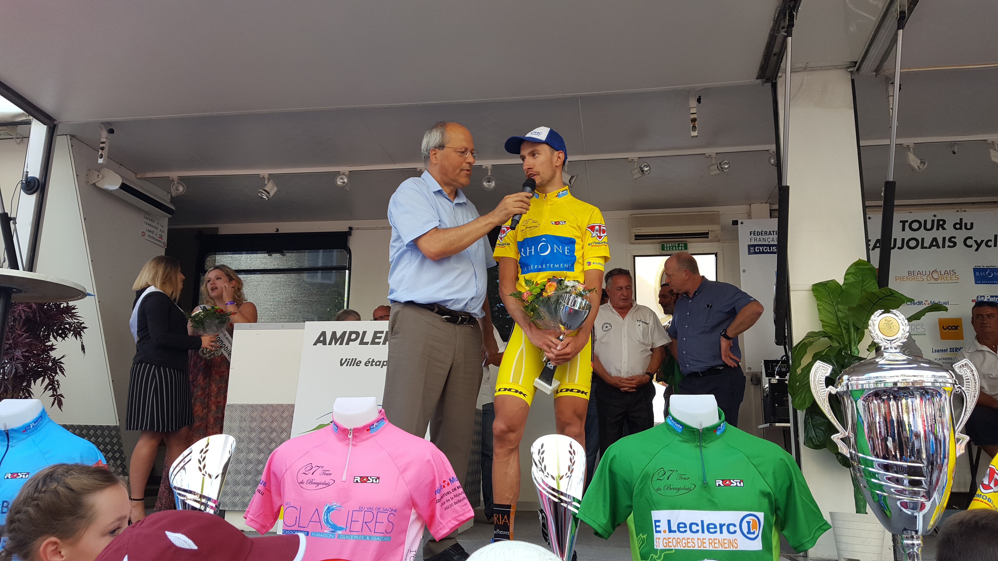Geoffrey Bouchard du CR4C Roanne remporte le Tour du Beaujolais 2018 !