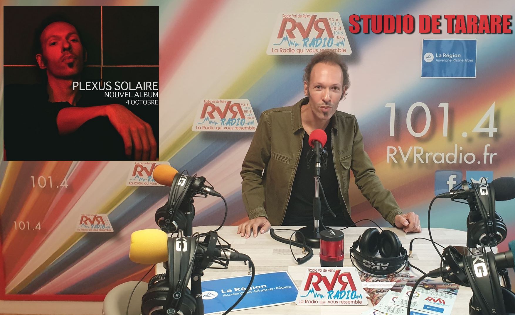 Stan Mathis dans l'émission BACKLINE