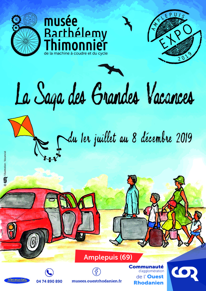 Pendant ce temps, au musée Barthélémy Thimonnier, c'est les vacances !