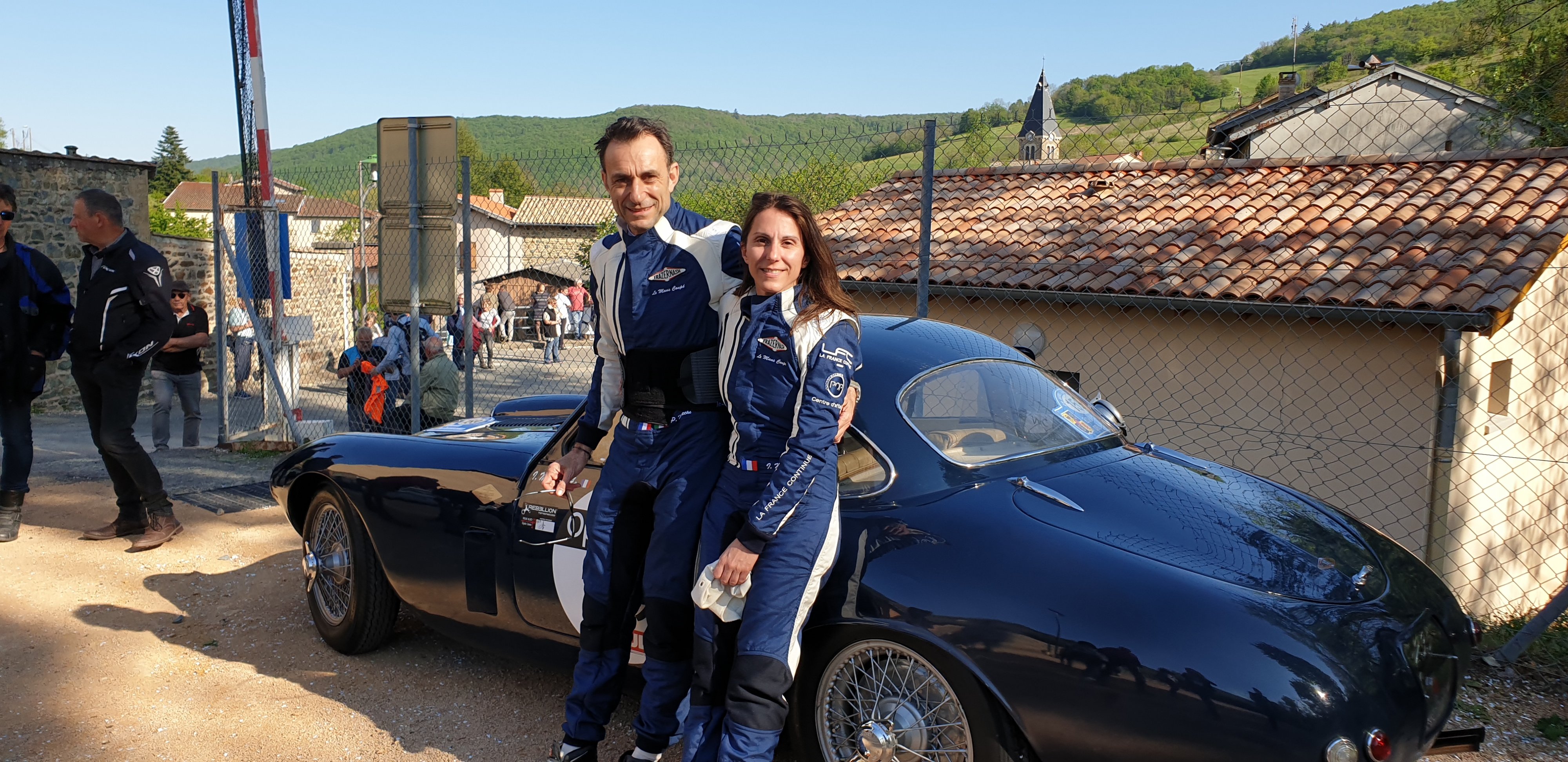 Pierre MACCHI / Isabelle MARTROU : FRAZER NASH Le Mans Coupé 1953 Pierre MACCHI / Isabelle MARTROU : FRAZER NASH Le Mans Coupé 1953