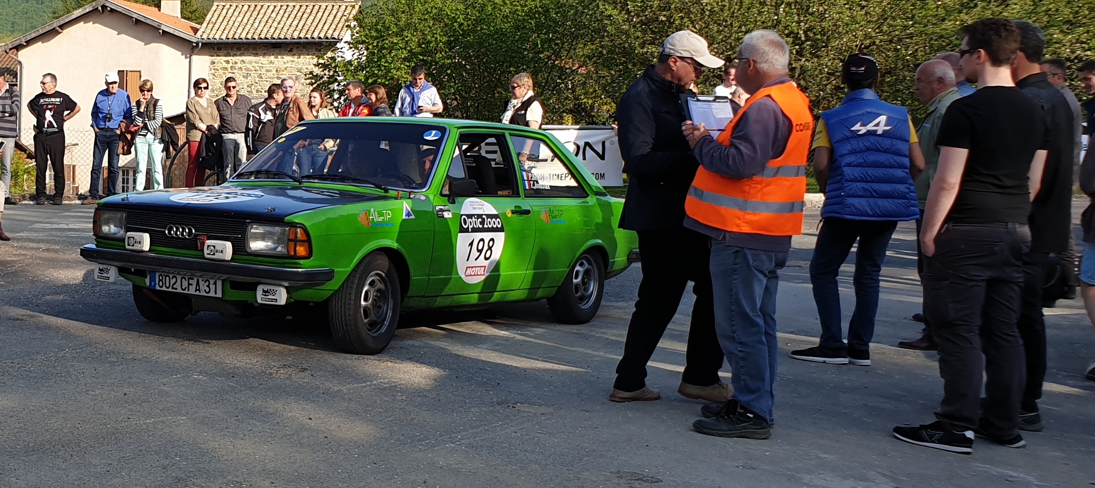 Patrick BOURGUIGNON / Thierry JONCOUX : AUDI 80 1974 Patrick BOURGUIGNON / Thierry JONCOUX : AUDI 80 1974