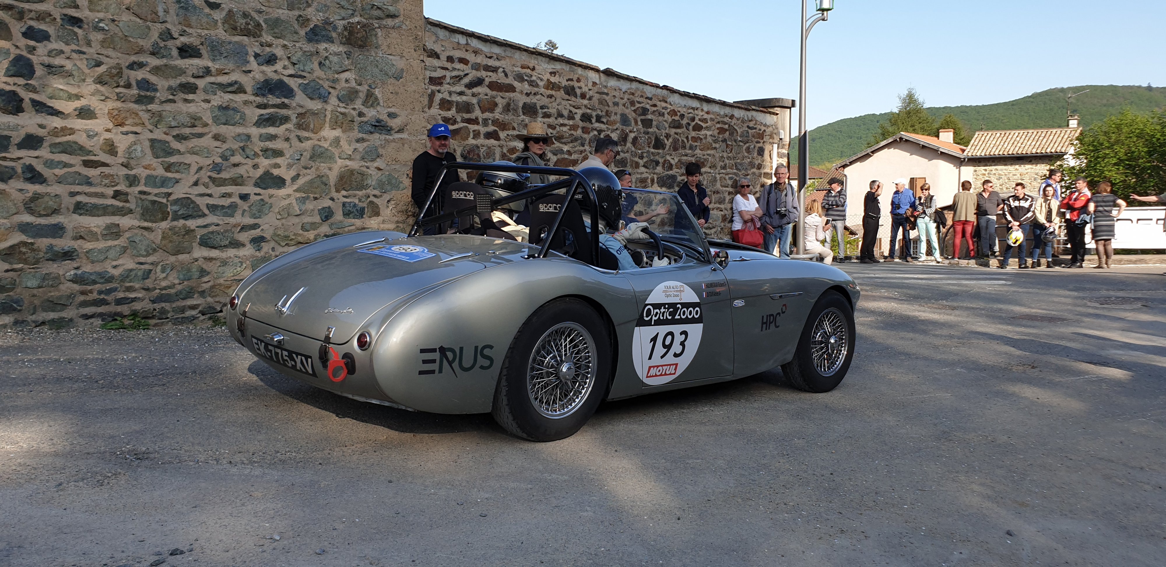 Richard HADJIMEGRIAN / Adrien DUTOUR : AUSTIN HEALEY 100/4 1955 Richard HADJIMEGRIAN / Adrien DUTOUR : AUSTIN HEALEY 100/4 1955
