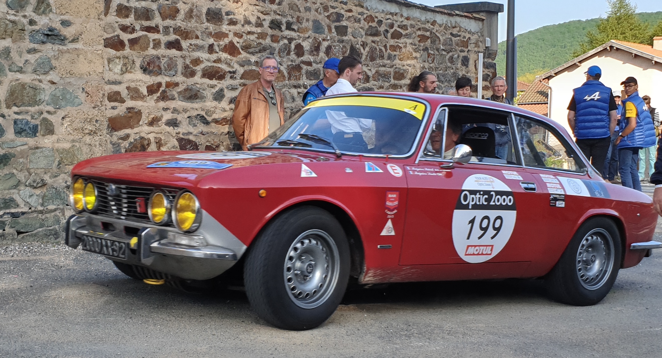 Patrick BAIGNERES / Dimitri BAIGNERES : ALFA ROMEO Giulia 2000 GTV 1971 Patrick BAIGNERES / Dimitri BAIGNERES : ALFA ROMEO Giulia 2000 GTV 1971
