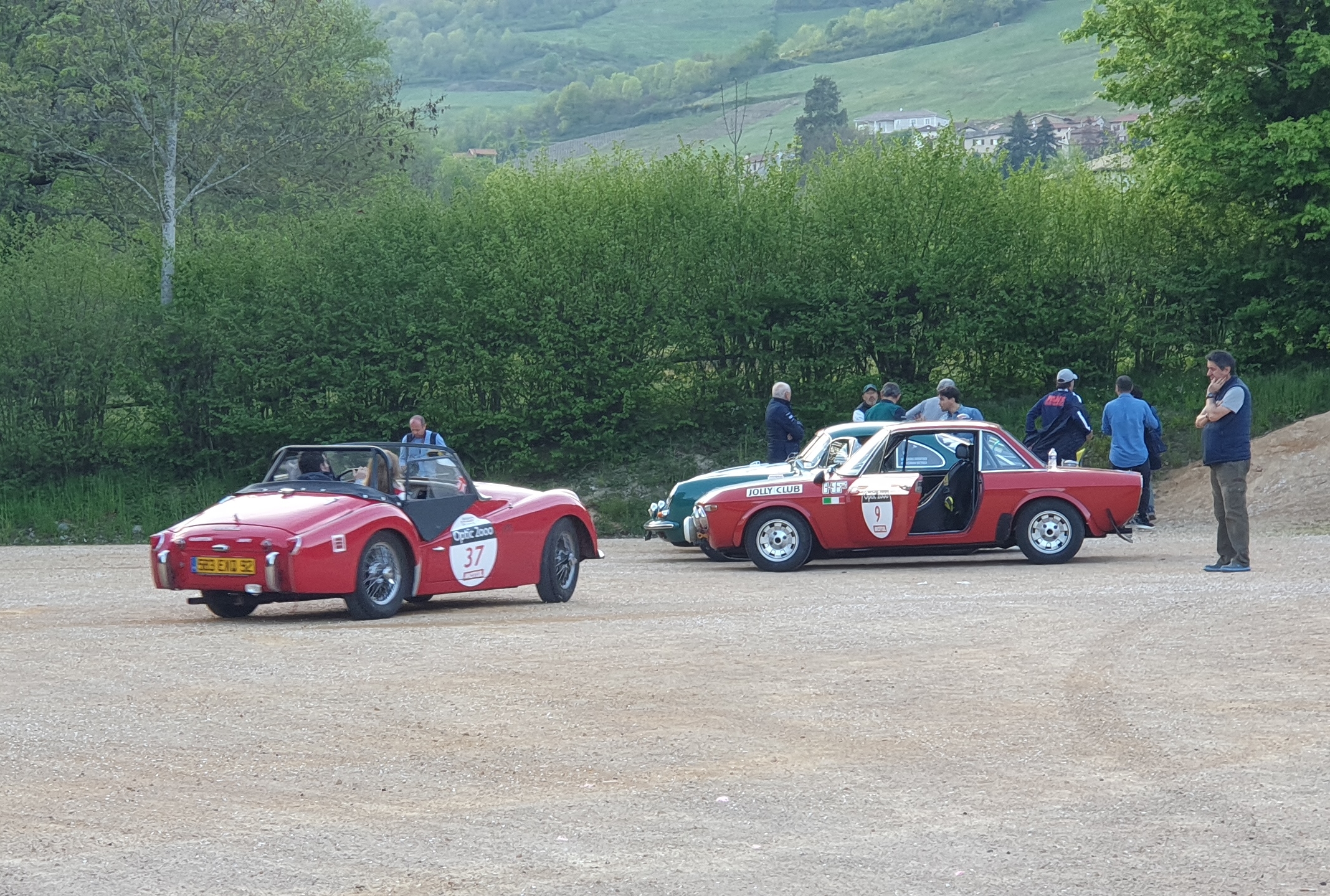 Vincent DELFOSSE / Lorraine DELFOSSE : TRIUMPH TR3 1960 et Elliot SUCARI / Alan Nicolas SCHENQUERMAN : LANCIA Fulvia 1600 HF 1971 Vincent DELFOSSE / Lorraine DELFOSSE : TRIUMPH TR3 1960 et Elliot SUCARI / Alan Nicolas SCHENQUERMAN : LANCIA Fulvia 1600 HF 1971