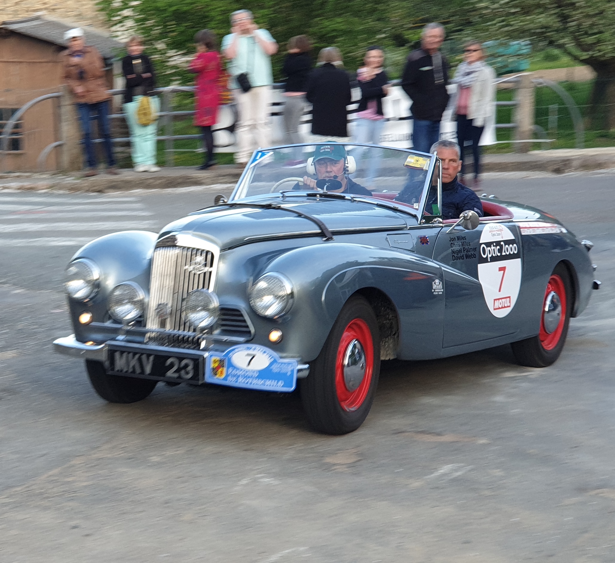 Nigel PALMER / David WEBB : SUNBEAM Alpine Roadster 1953 Nigel PALMER / David WEBB : SUNBEAM Alpine Roadster 1953