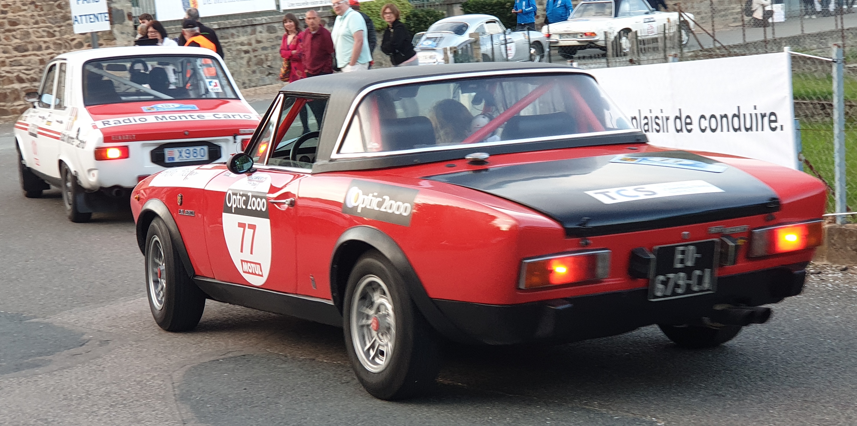 Dominique GUENIN / Isabelle PINTENAT : FIAT 124 Abarth 1973 Dominique GUENIN / Isabelle PINTENAT : FIAT 124 Abarth 1973