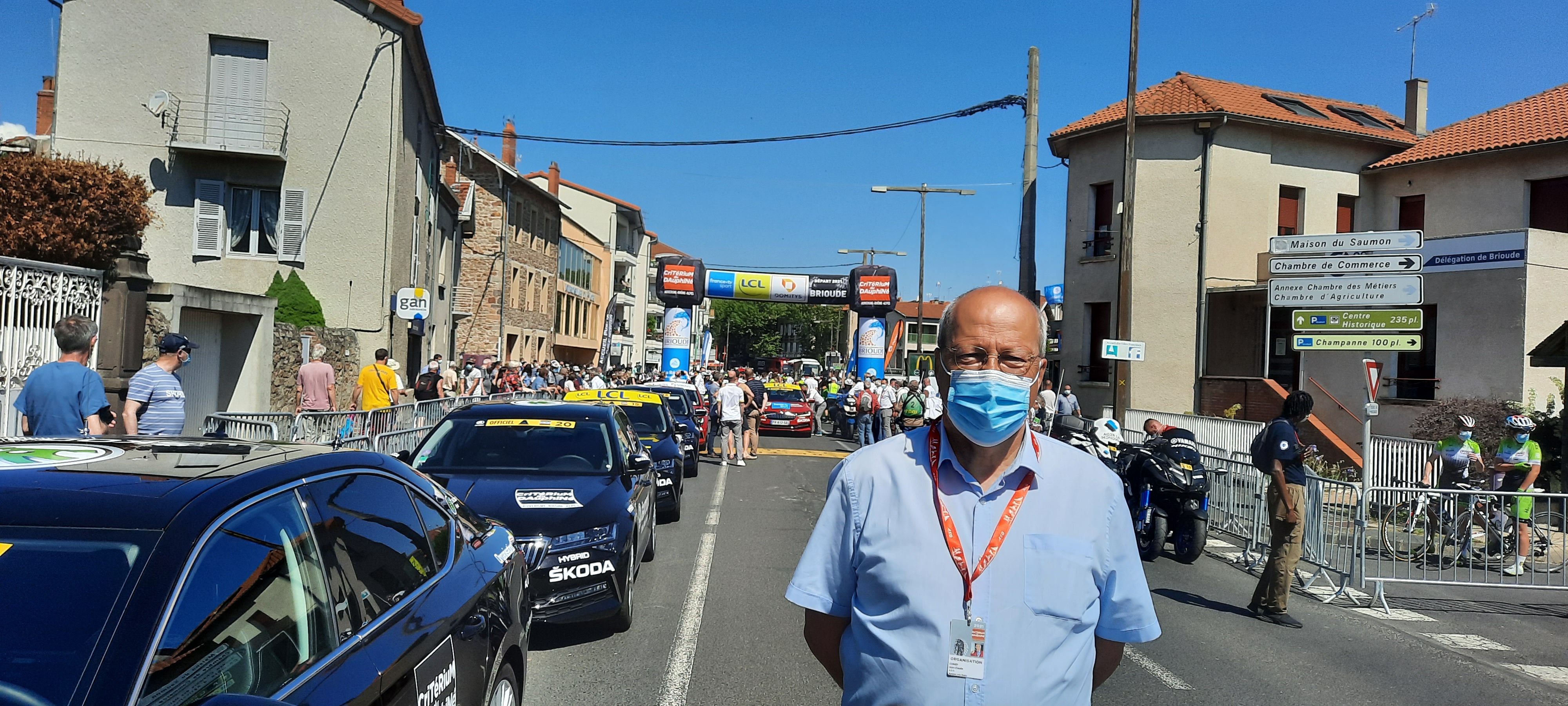 Jean-Claude Comby, speaker pour ASO sur le Critérium du Dauphiné et (bientôt) sur le Tour de France Jean-Claude Comby, speaker pour ASO sur le Critérium du Dauphiné et (bientôt) sur le Tour de France