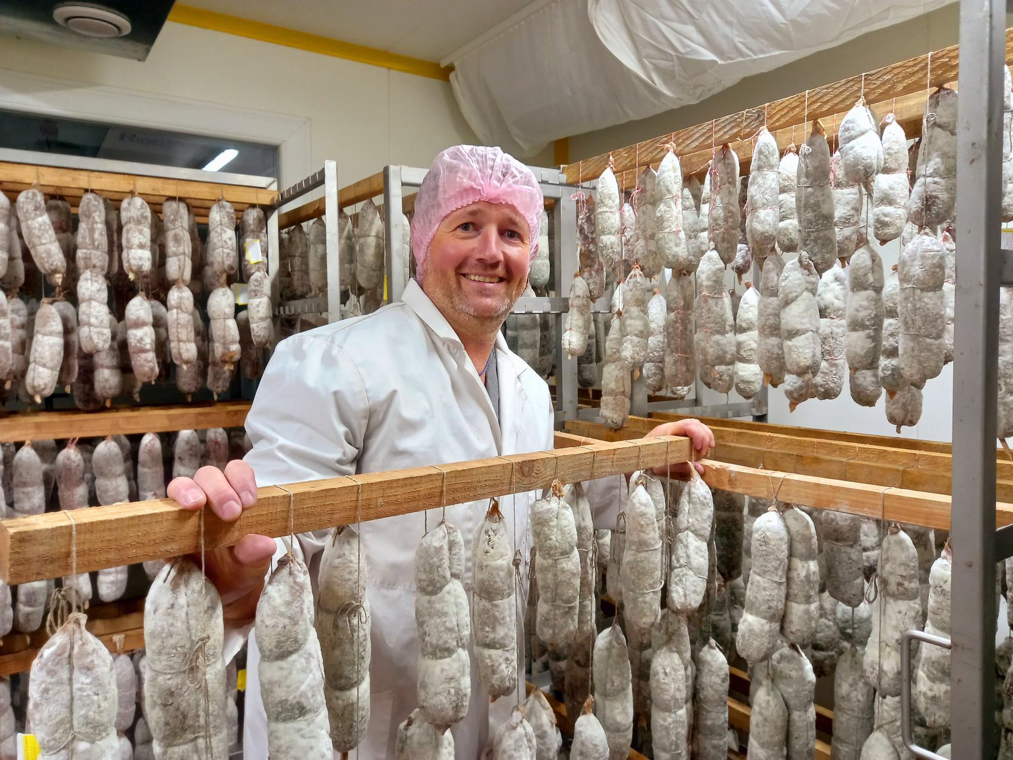 Gilles Pizay, co-gérant des Délices fermiers