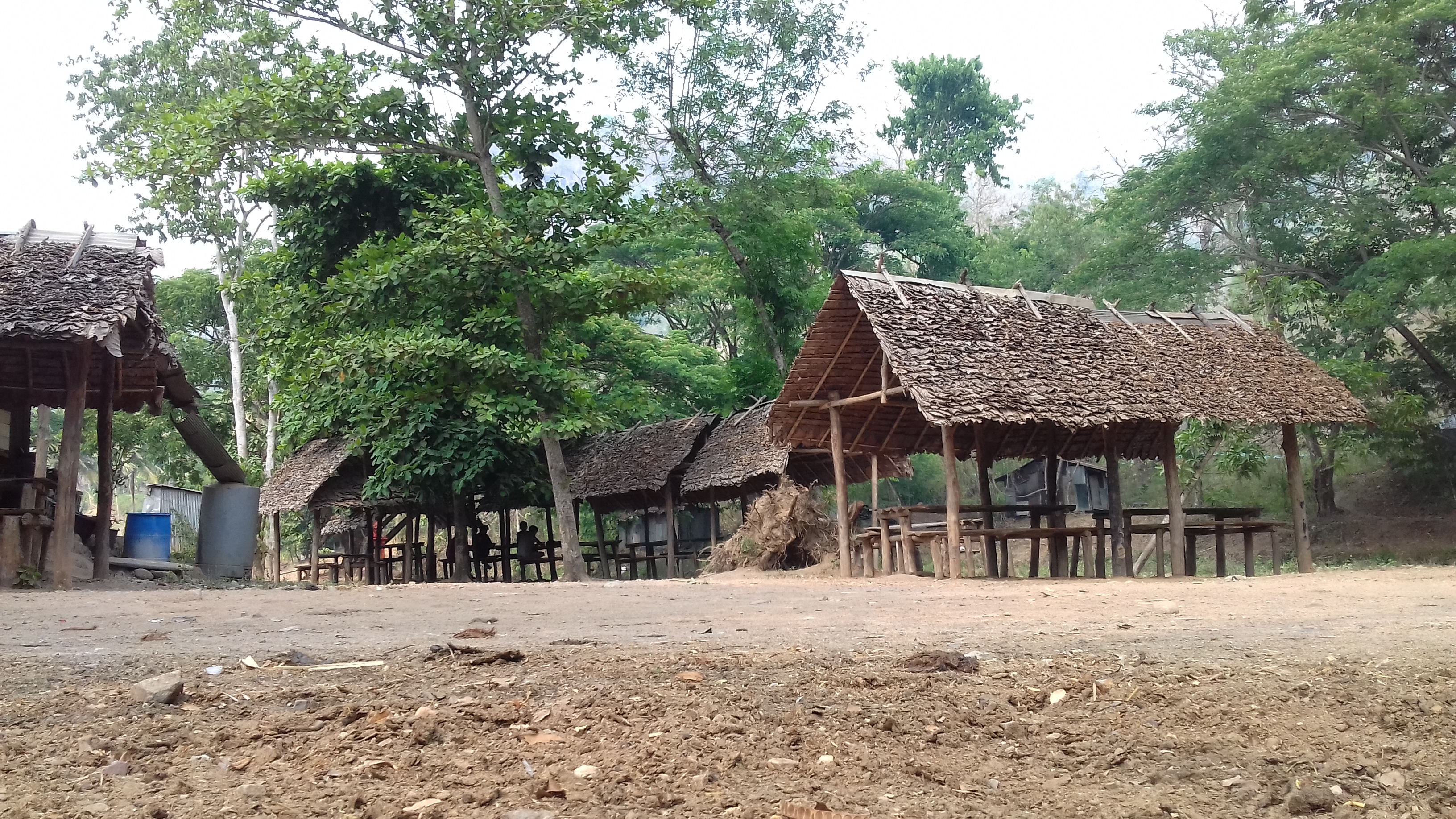 Le camp de réfugiés