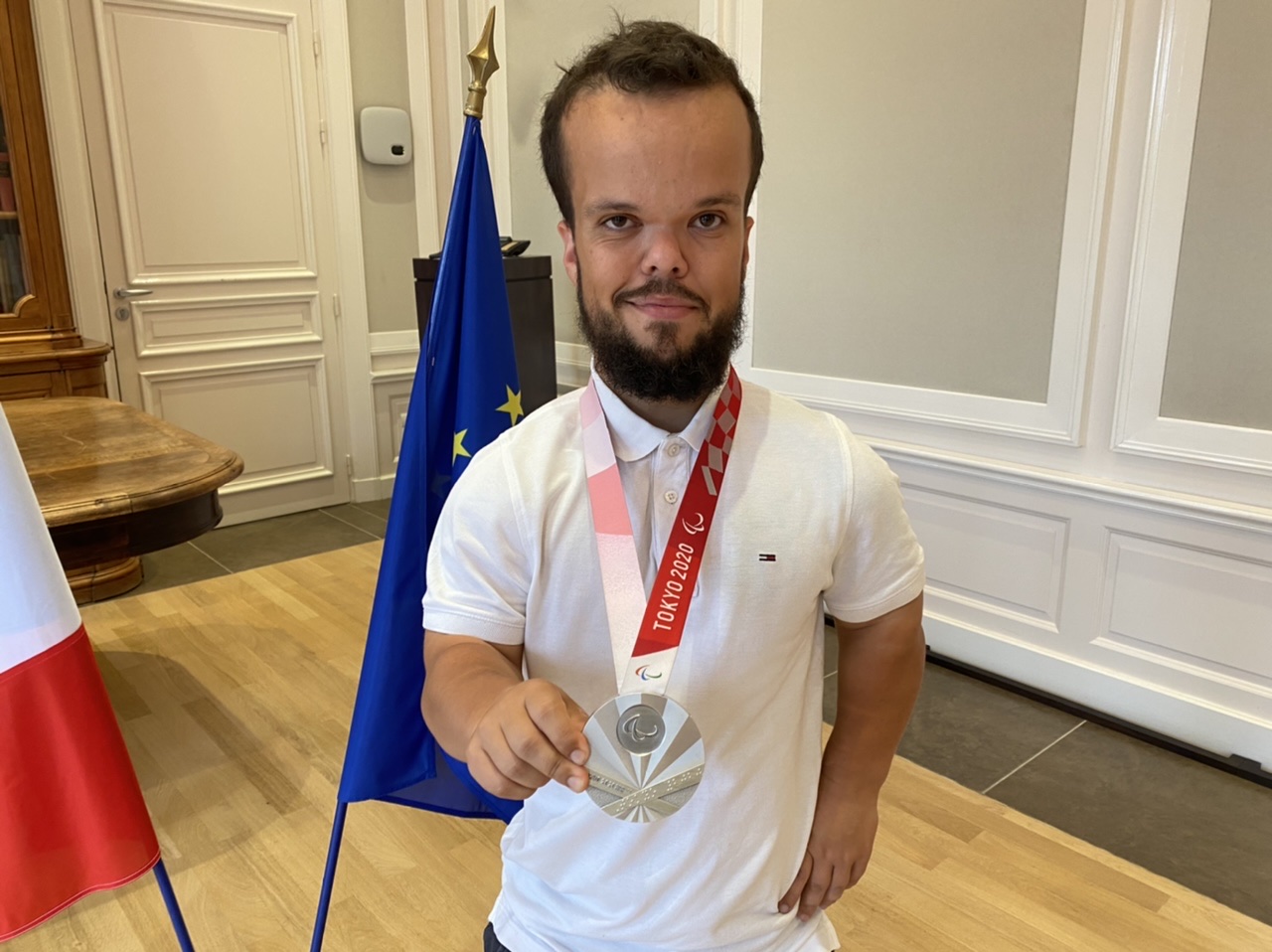 Axel Bourlon, médaille d’argent aux JO de Tokyo / Archive RVR