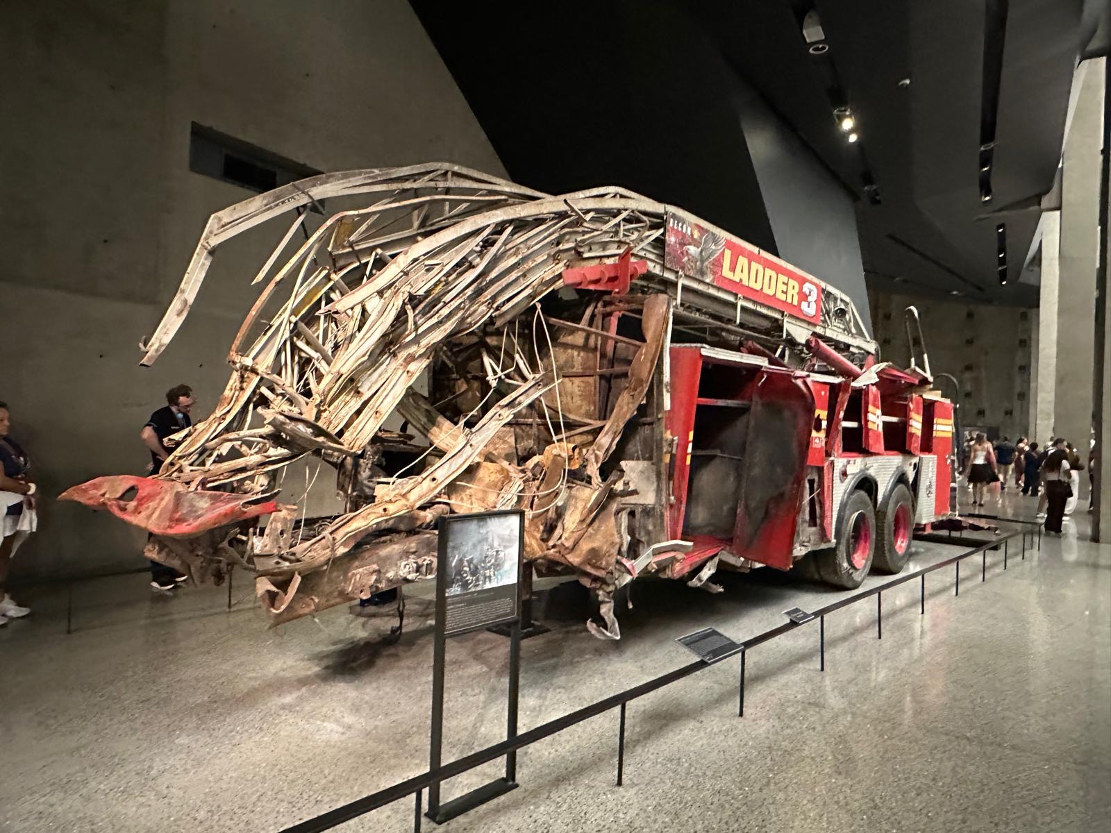 Memorial du 9/11 - Engin detruit lors des attentats