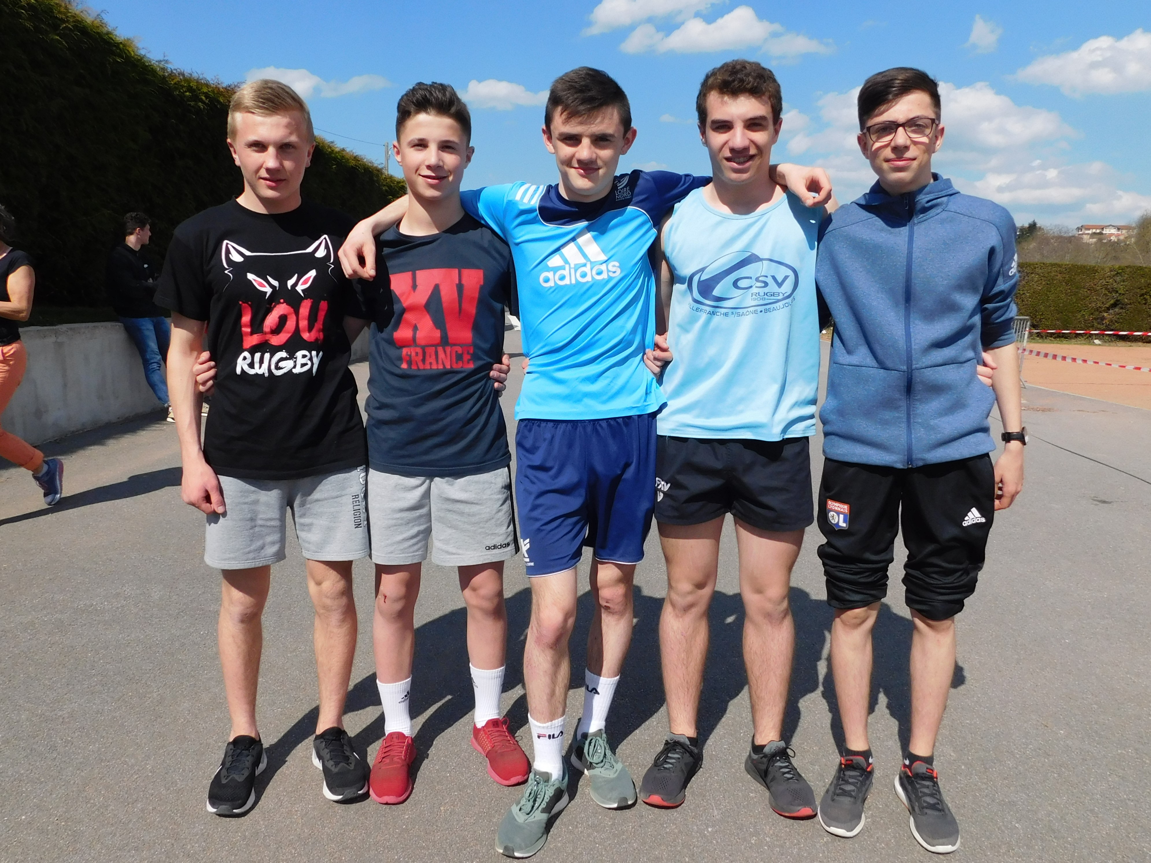 Les organisateurs du cross