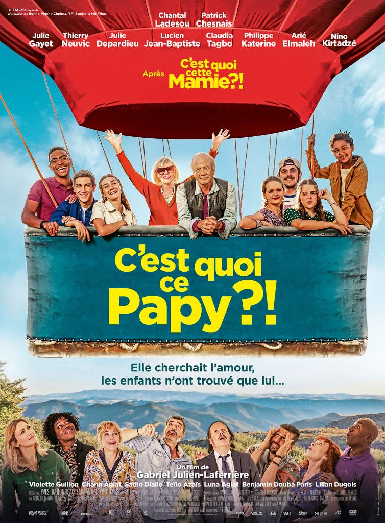 Pause Ciné avant-première de "C'est quoi ce papy" ce lundi 12 juillet à 19h au Grand Palais de Roanne