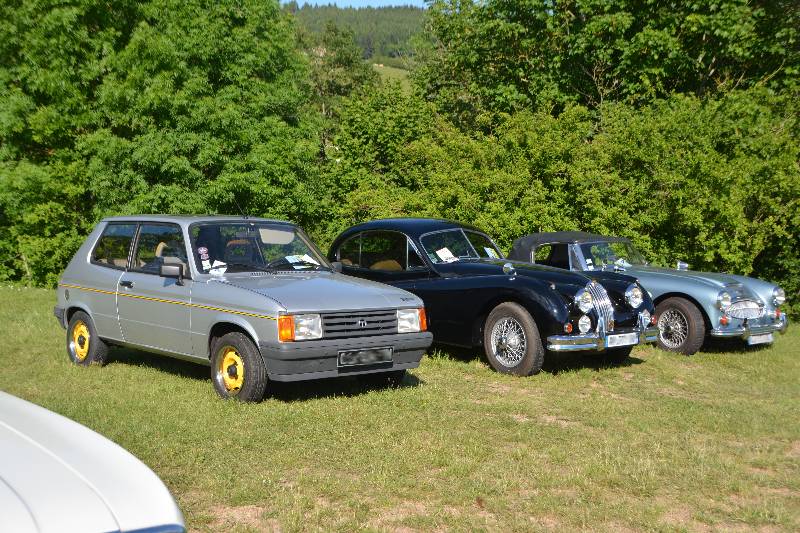 Talbot Samba, Jaguar Mark et Austin Healey 3000