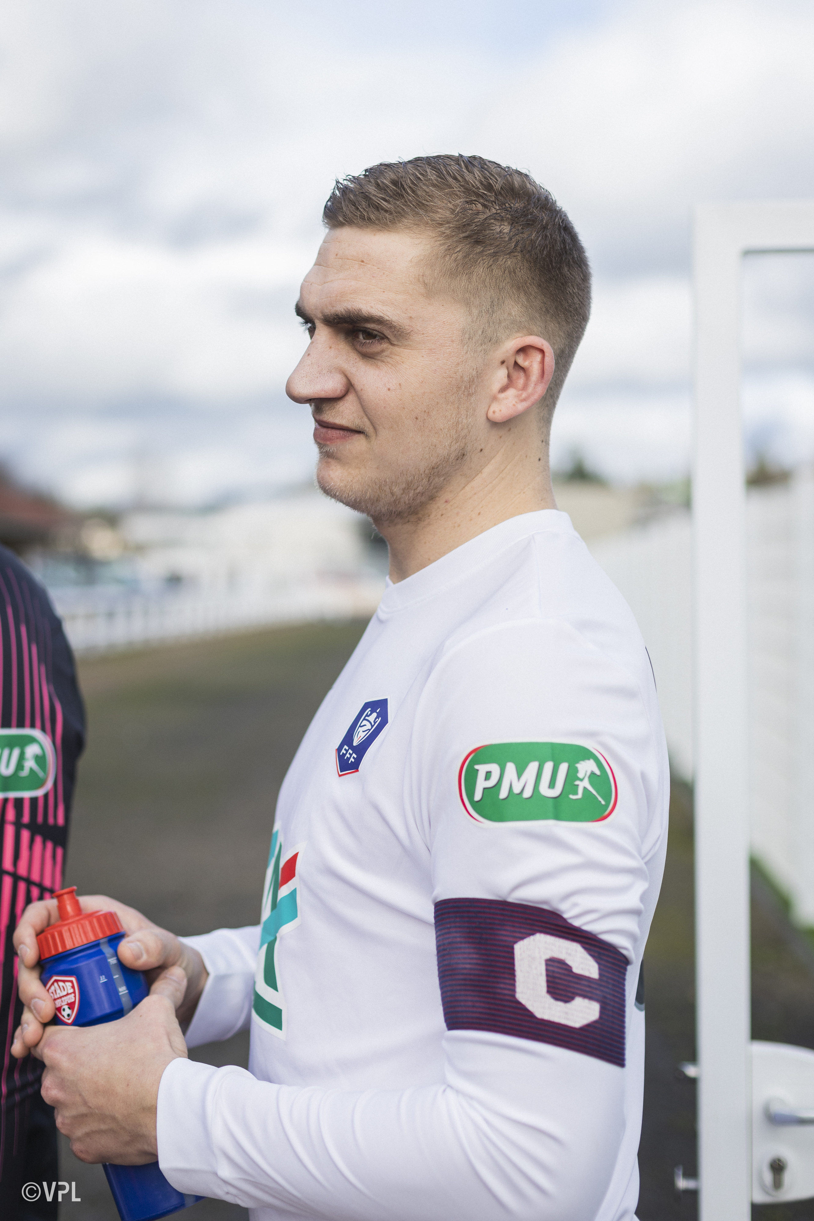 Gautier Chamarande, capitaine Stade Amplepuisien et buteur sur penalty