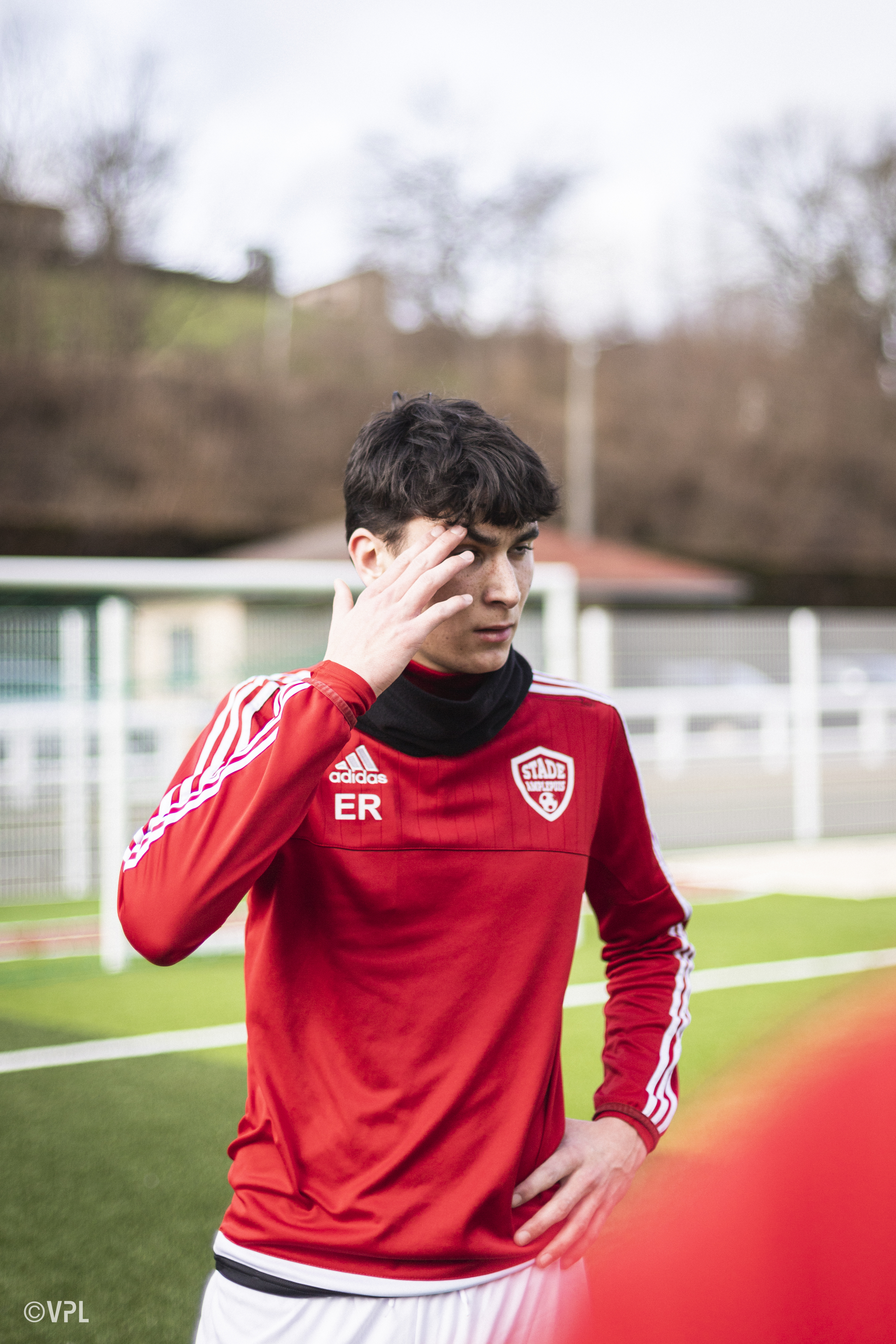 Enzo Recorbet, premier buteur du match
