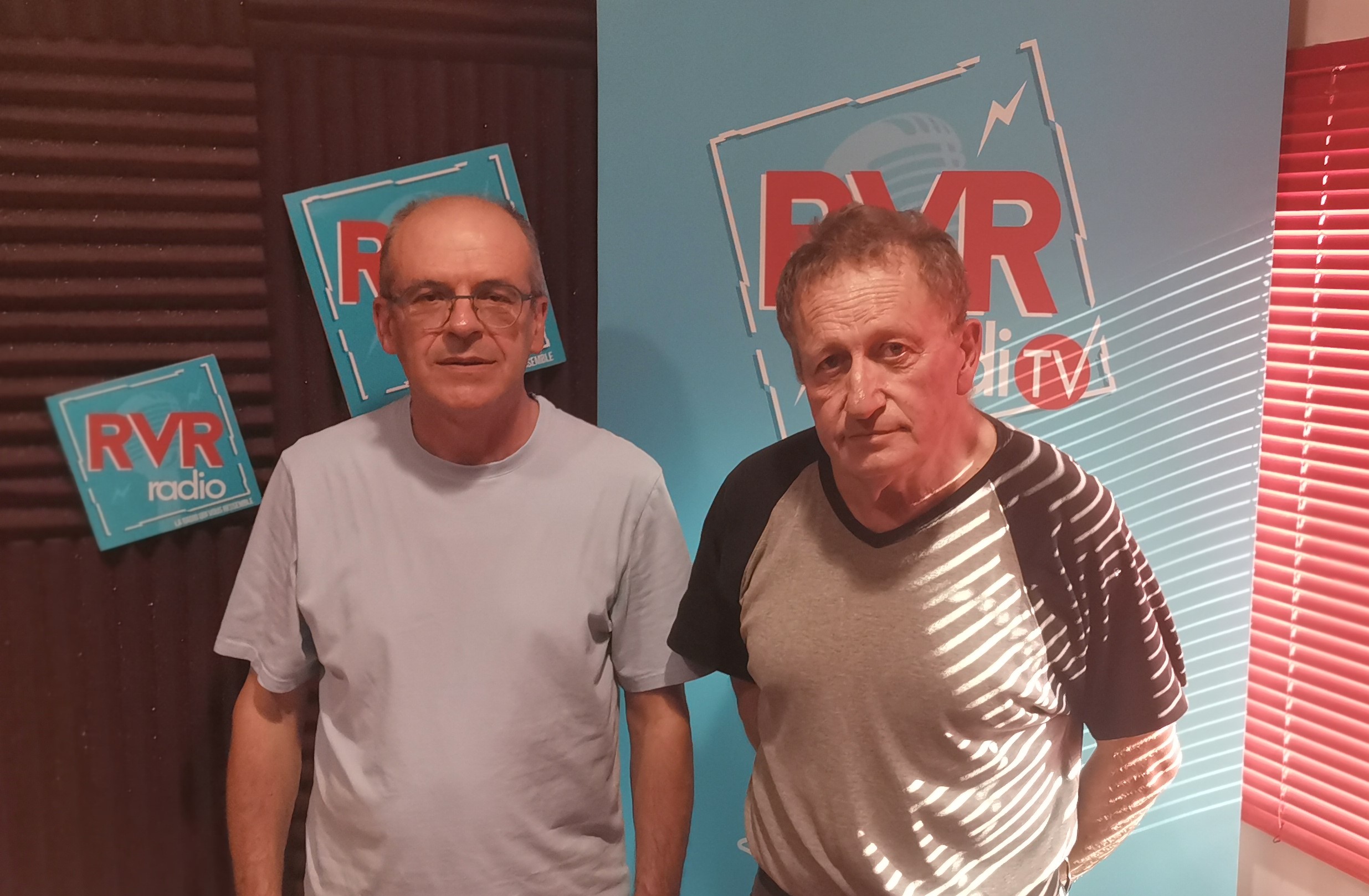 Yves Junet et Jean Noël Bonneton à l'occasion de la journée du refus de la misère