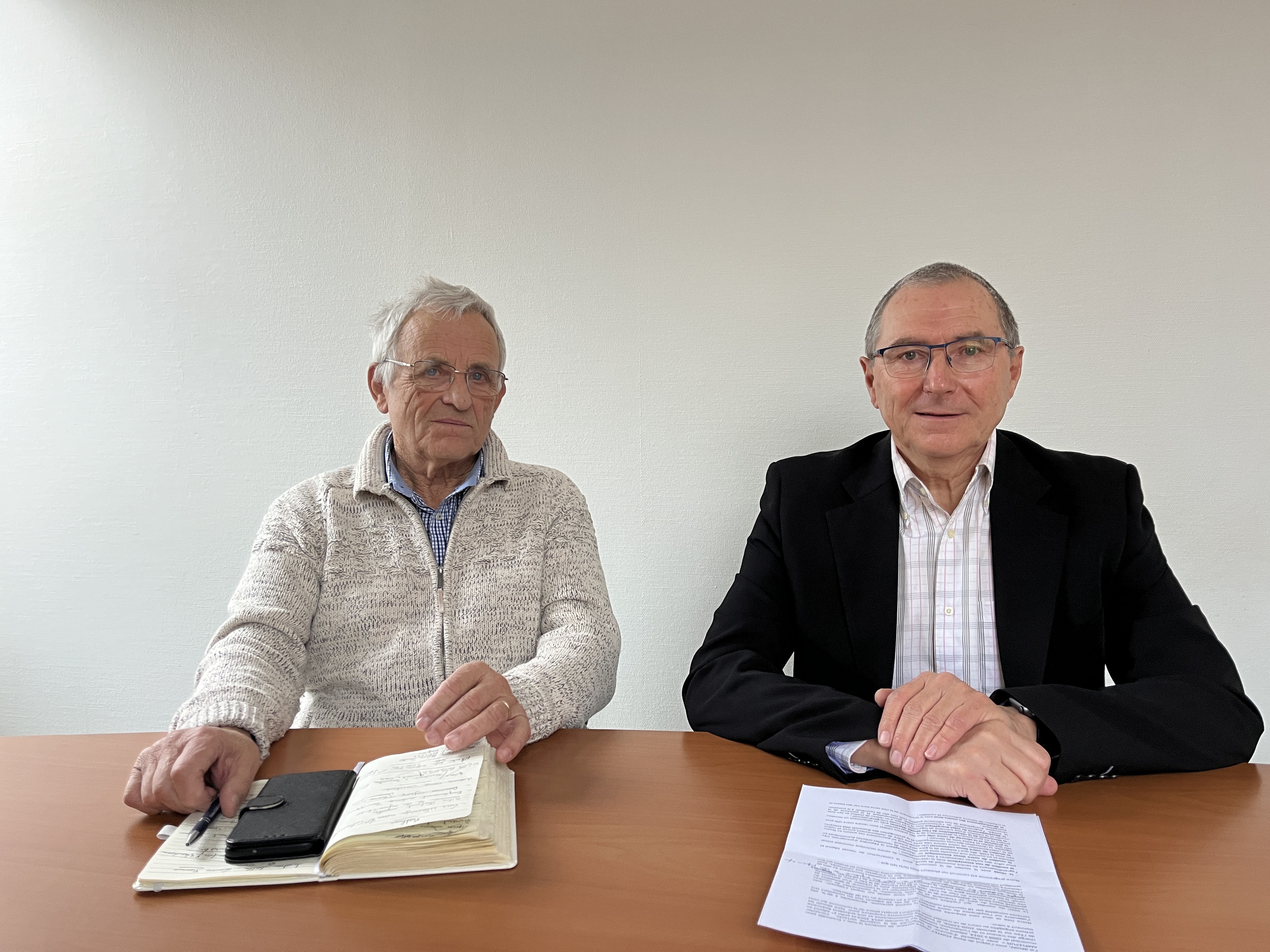 René PONTET et Eric LACROIX René PONTET et Eric LACROIX