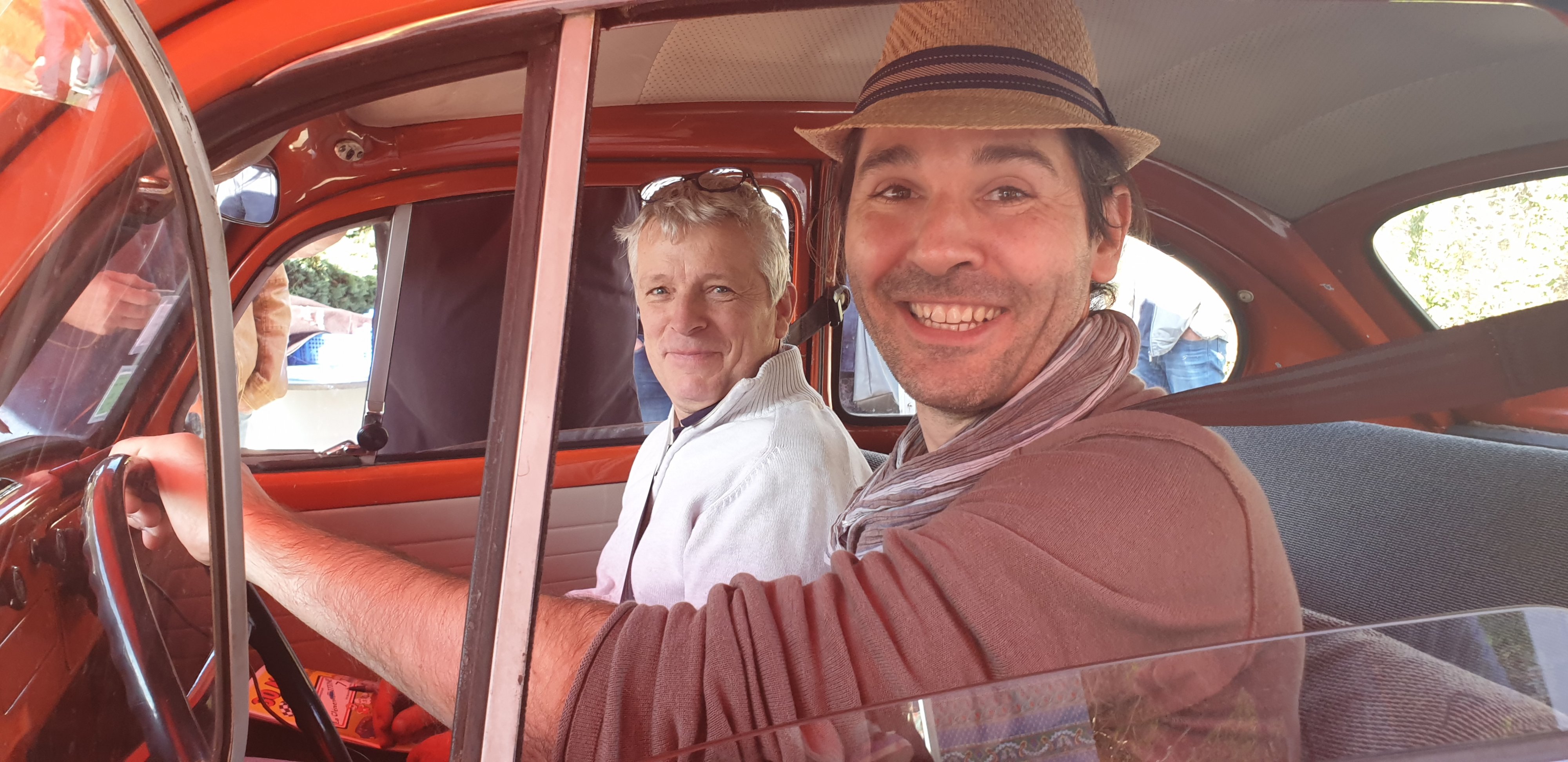 Jacques-Olivier et Patrick Volkswagen Coccinelle