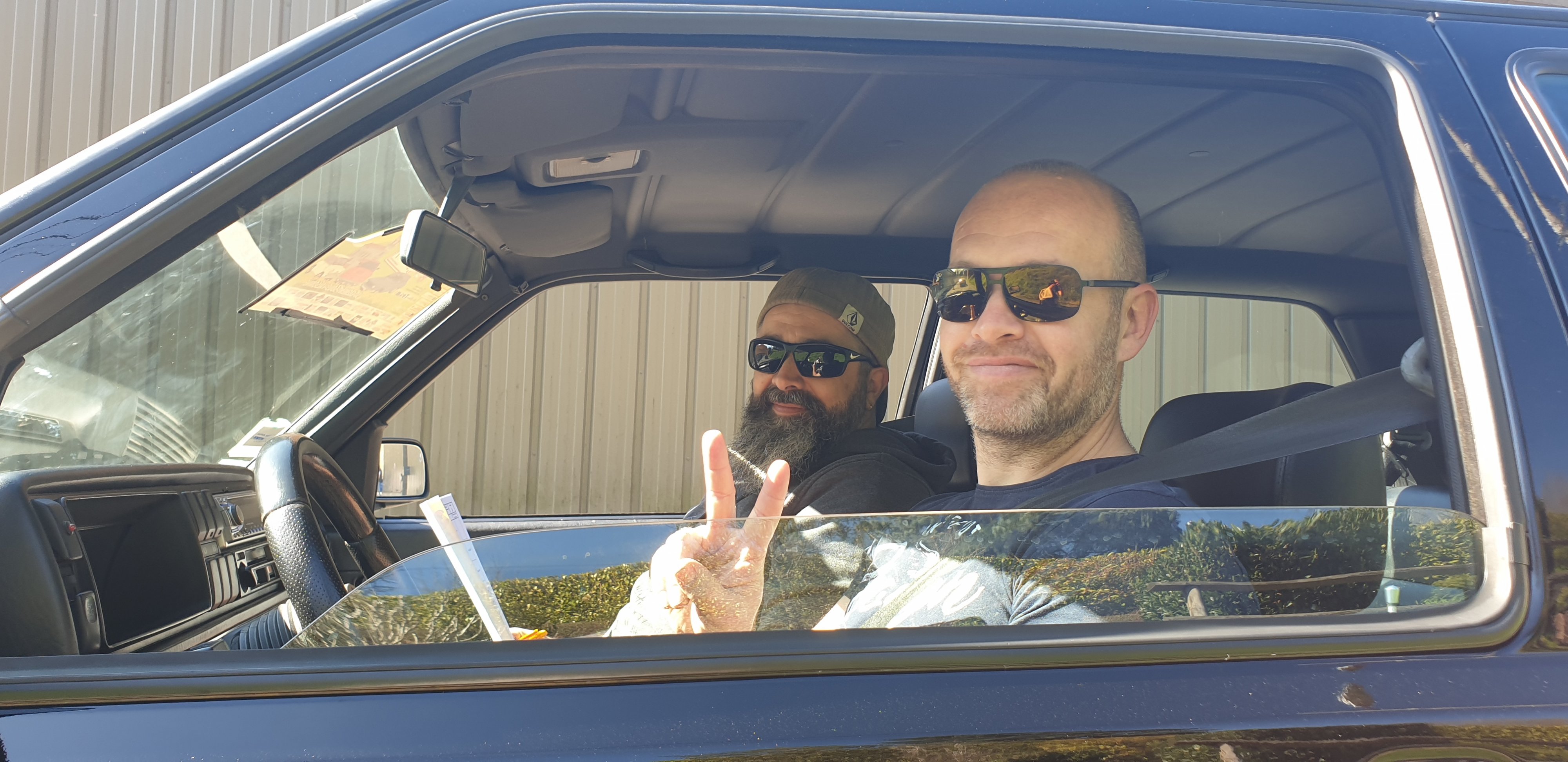 Jean-François et Richard Volkswagen Golf G60 1990