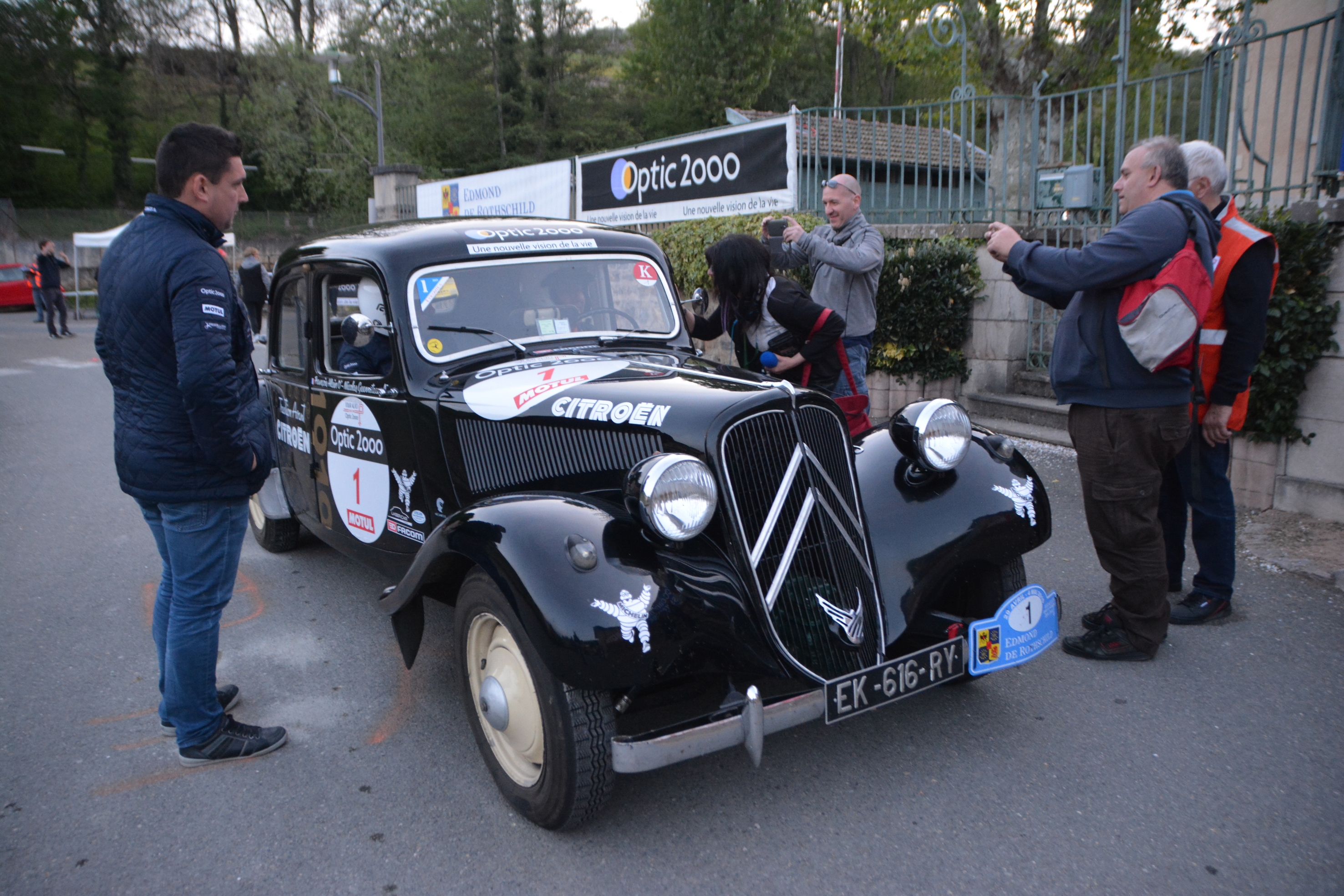 François ALLAIN et Nicolas GUENNETEAU : CITRÖEN Traction 11BL 1956 François ALLAIN et Nicolas GUENNETEAU : CITRÖEN Traction 11BL 1956